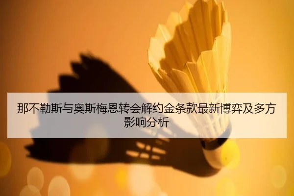 那不勒斯与奥斯梅恩转会解约金条款最新博弈及多方影响分析